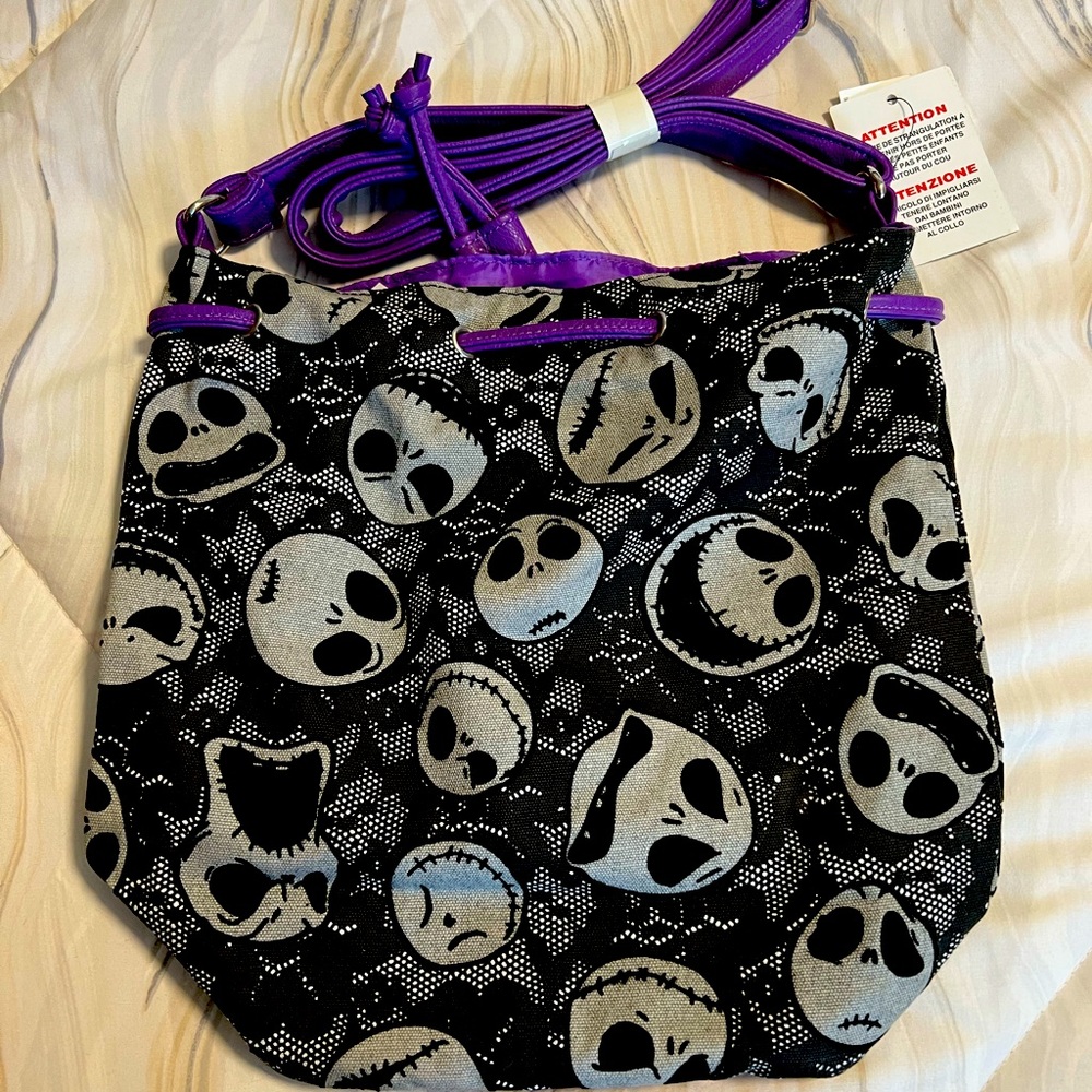 NWT Disney Park Jack Skellington Crossbag